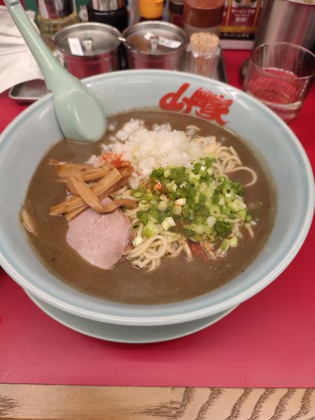 「鬼煮干しラーメン」@ラーメン山岡家 春日部店の写真