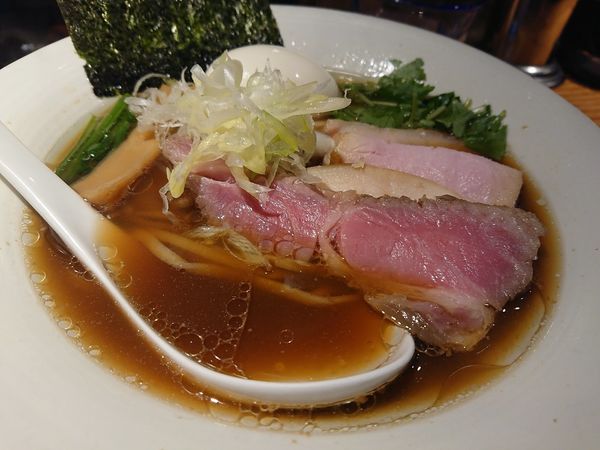 「特製醤油そば」@麺処 篠はらの写真