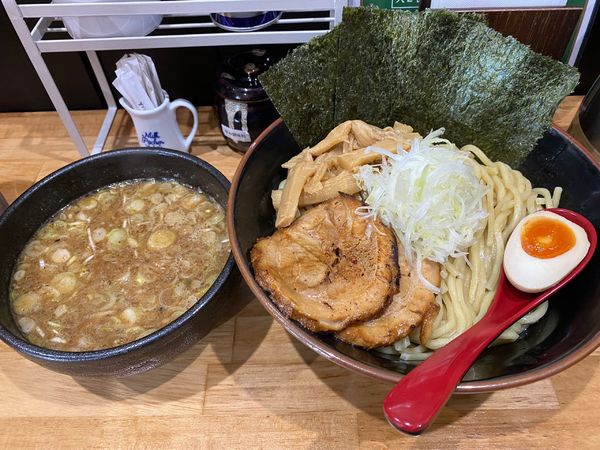 「特製つけ麺　大盛り」@以心麺心の写真