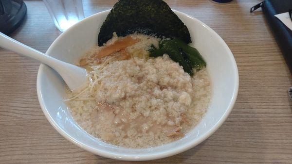 「こってりの塩らー麺（＋コテリ）」@コッテリの塩らー麺専門店 MANNISH 日暮里店の写真