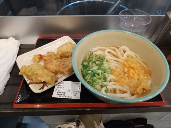 「並温かけとり天」@おにやんま 吉祥寺店の写真