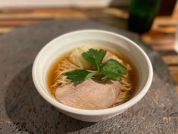 「醤油ラァ麺（ハーフ）¥800」@雲のきれまの写真