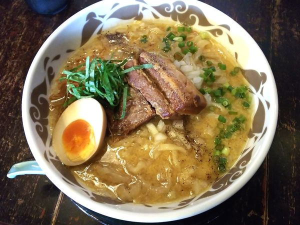 「【限定】ツヨシのダケキミラーメン　900円」@煮干結社 弘前店の写真