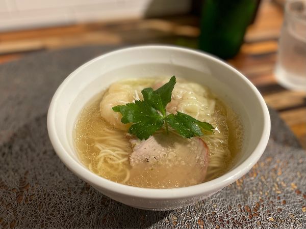 「しお山椒ラァ麺（ハーフ）¥800」@雲のきれまの写真
