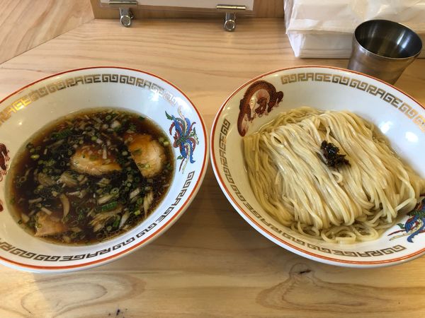 「腕刀つけそば」@麺尊RAGE中野腕刀の写真