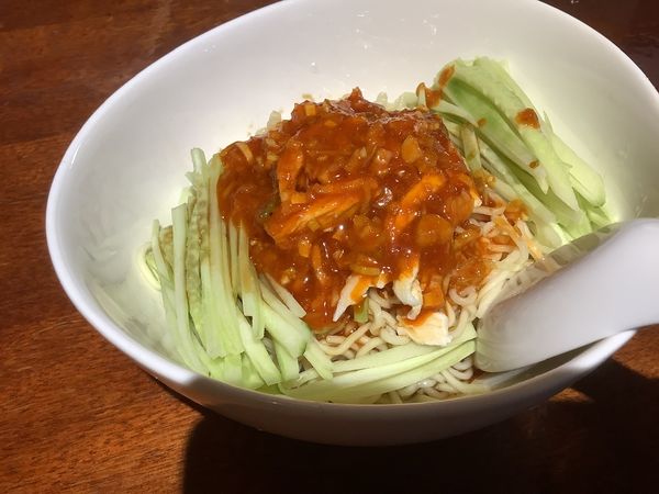 「棒々鶏麺　1350円」@森羅本店の写真
