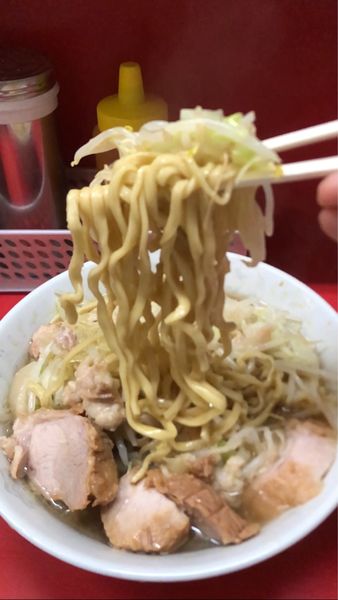 「ラーメン小　700円」@ラーメン二郎 上野毛店の写真