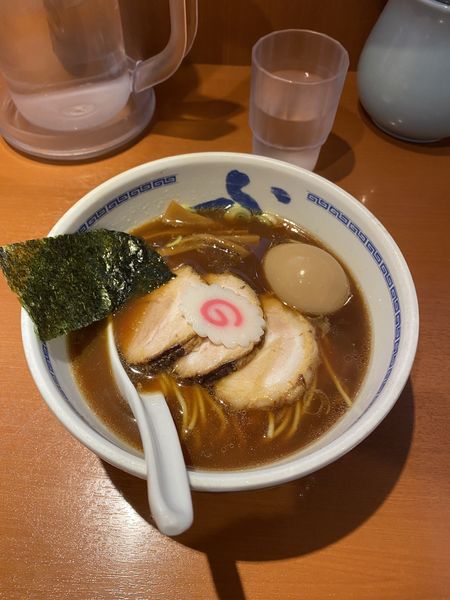 「スペシャルらーめん　醤油」@たけちゃんにぼしらーめん 調布店の写真