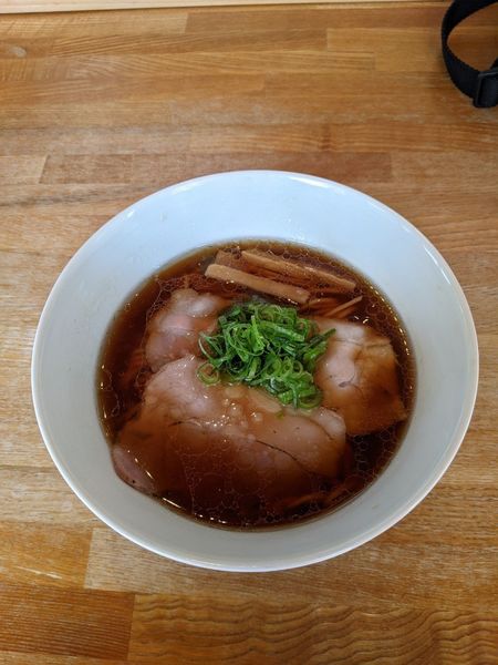 「醤油ラーメン」@湖麺屋 Reel Cafeの写真