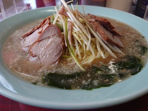 「ネギチャーシュー(中)」@ラーメンショップ 当麻店の写真