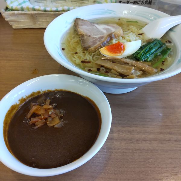 「カレーつけめん（￥1,100）」@武田流 古式カレーライス 支那そば インディアン 本店の写真