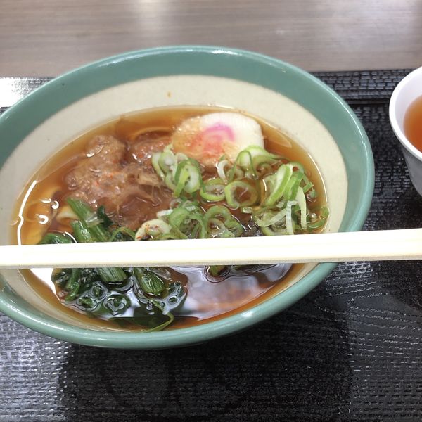 「宮きしめん(温・小盛)」@宮きしめん 神宮店の写真