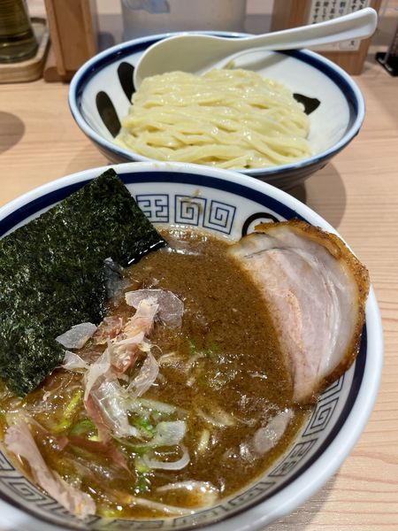 「濃厚魚介つけ麺」@中華そば つけめん 玉 新宿店の写真