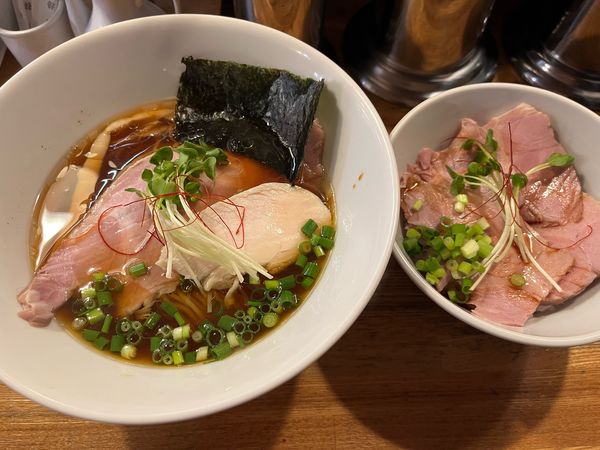 「鶏清湯そば」@麺庵 小島流の写真