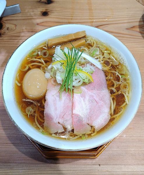 「Regular 900円＋味玉 100円」@かね田の写真