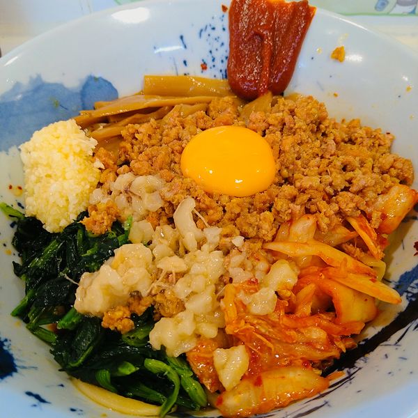 「限定H(冷やし韓国まぜそば)」@ハイパーファットンの写真