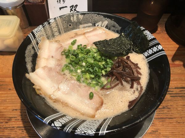 「チャーシューメン」@博多一双 博多駅東本店の写真
