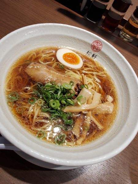 「醤油ラーメン５８０円」@松軒 中華食堂 練馬店の写真