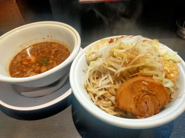 「濃厚煮干し二郎系つけ麺」@らーめん 三極志の写真
