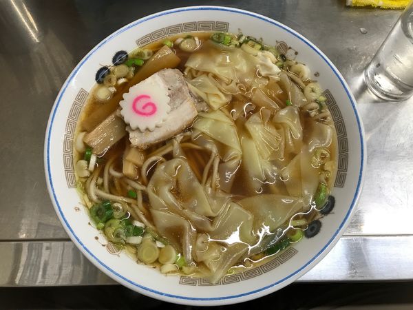 「ワンタンメン　750円」@中華そば みたかの写真