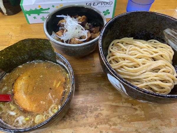 「ミニチャーシュー丼セット」@めん屋 もとすけの写真