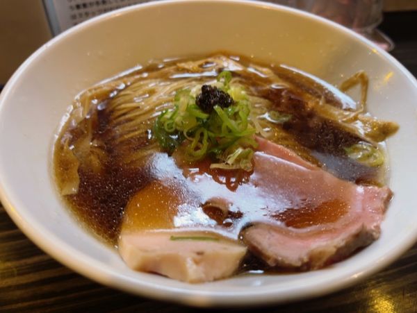 「煮干トリュフそば」@志奈そば 田なかの写真