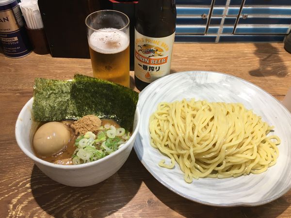 「得製つけめん並盛」@風雲児 東京ラーメン横丁店の写真