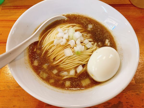 「裏かけ+味玉」@煮干中華ソバ イチカワの写真