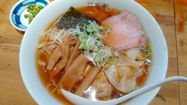「ワンタンメン」@萬龍軒の写真