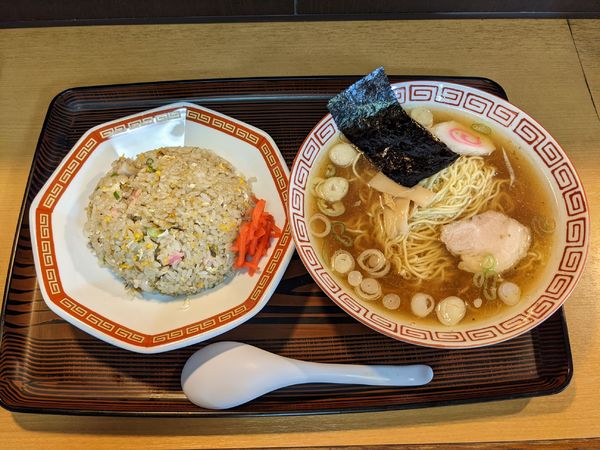 「チャーハンセット（ランチ）　770円」@王蘭食堂の写真