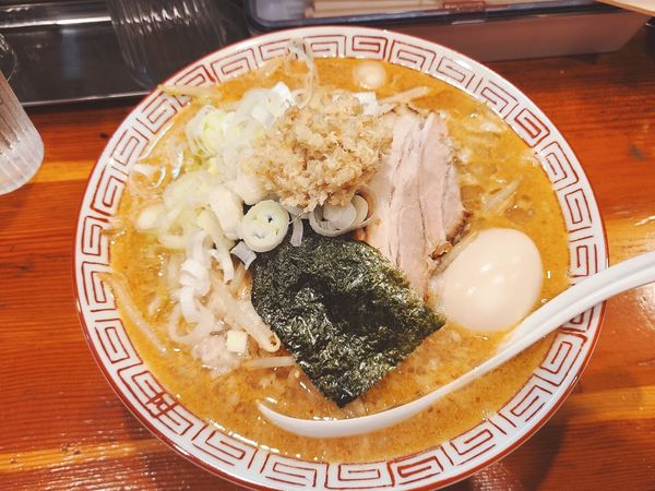 「背脂味噌生姜ラーメン」@Heart Restaurant 安ざわ家 練馬店の写真