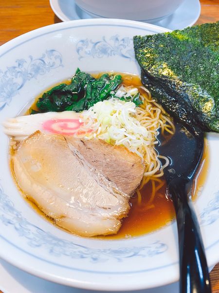 「中華ラーメン　ハーフ」@会津喜多方らーめん 新田店の写真