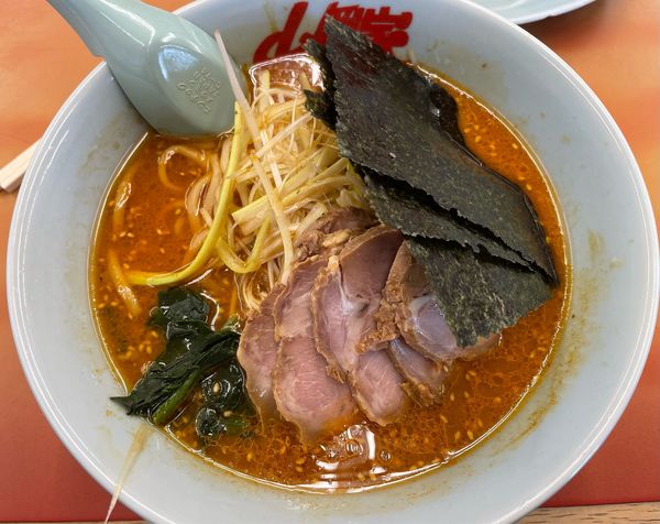 「辛味噌ネギチャーシュー」@ラーメン山岡家 相模原店の写真