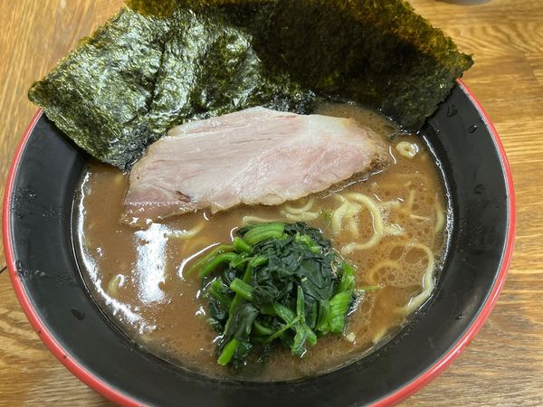 「ラーメン　麺硬め」@麺家 紫極の写真
