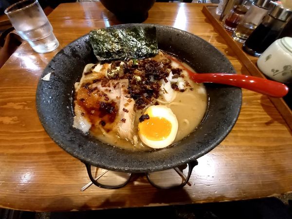 「あげねぎらうめん」@らうめん しんかの写真