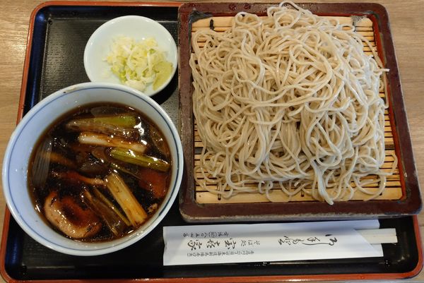 「鴨セイロ（980円）＋大盛り（150円）」@宝㐂家の写真