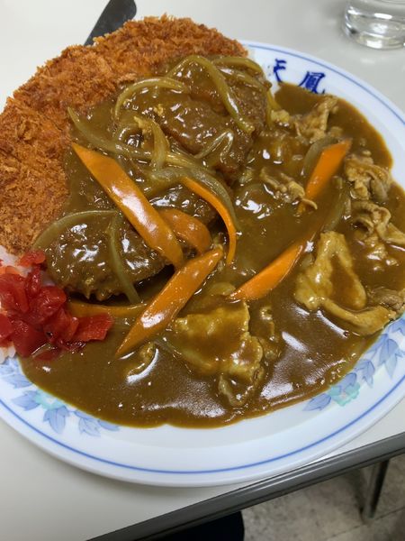 「チキンカツカレー」@中華料理 天鳳の写真