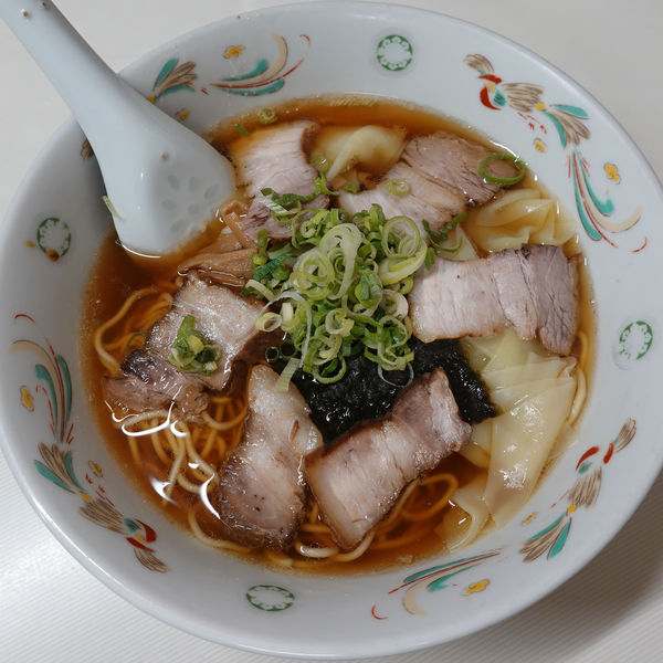 「チャーシゥワンタンメン 730円」@ラーメン あづま家の写真