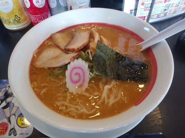 「みそらーめん　大盛り　490+110円」@幸楽苑 イオンタウン塩川店の写真