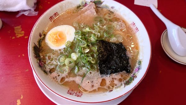 「ラーメン」@中洲屋台 長浜ラーメン 初代 健太の写真
