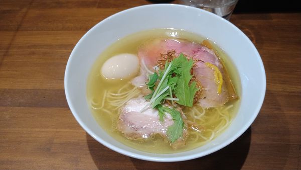 「味玉塩そば¥970-」@中華そば 卯月屋の写真