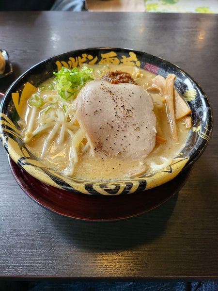 「元祖たれ味噌らーめん」@ハルピン味噌らーめん 雷蔵の写真