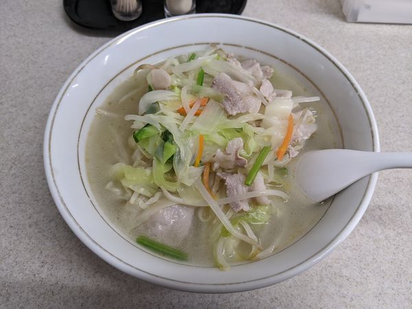 「タンメン：750円」@栄楽の写真