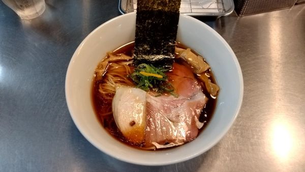 「鰹醤油らぁめん_930円」@Bonito Soup Noodle RAIKの写真