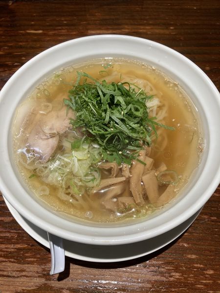 「梅じそラーメン」@らぁ麺 夢のやの写真