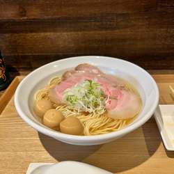 銀鱗真鯛煮干+うずら味玉