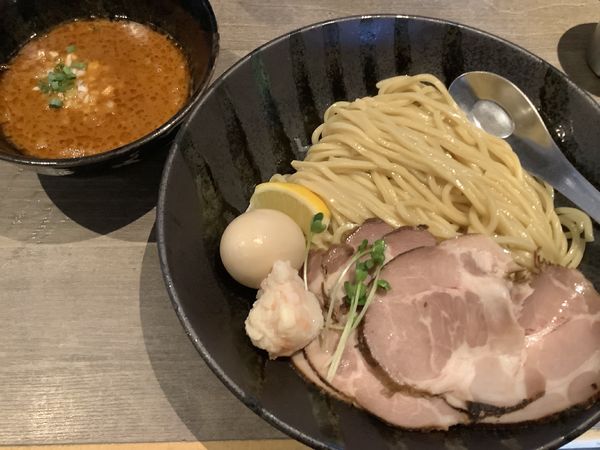 「[限定]海老味噌つけ麺　大盛」@つけめんTETSU あざみ野店の写真