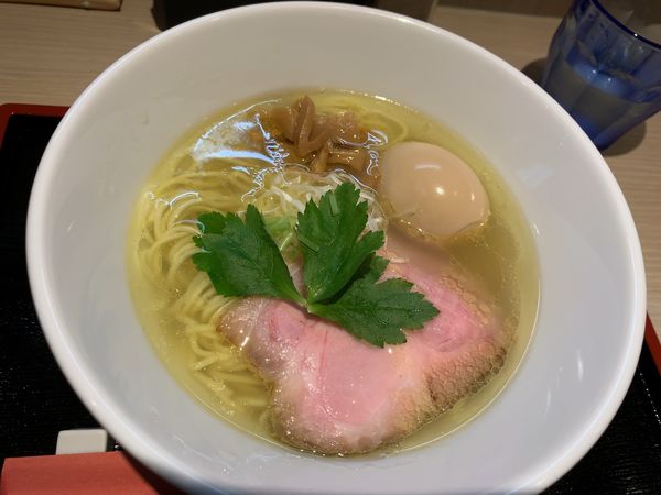 「味玉塩中華そば960円」@中華そば なかはらの写真