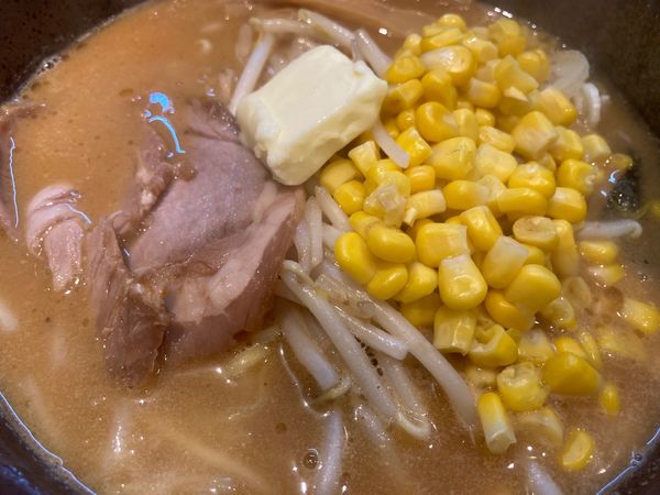 「味噌バターコーン」@北海道らーめん 楓 鶴見店の写真