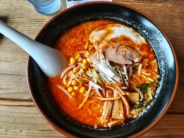 「あぶり辛味噌」@らーめん 萬太郎の写真